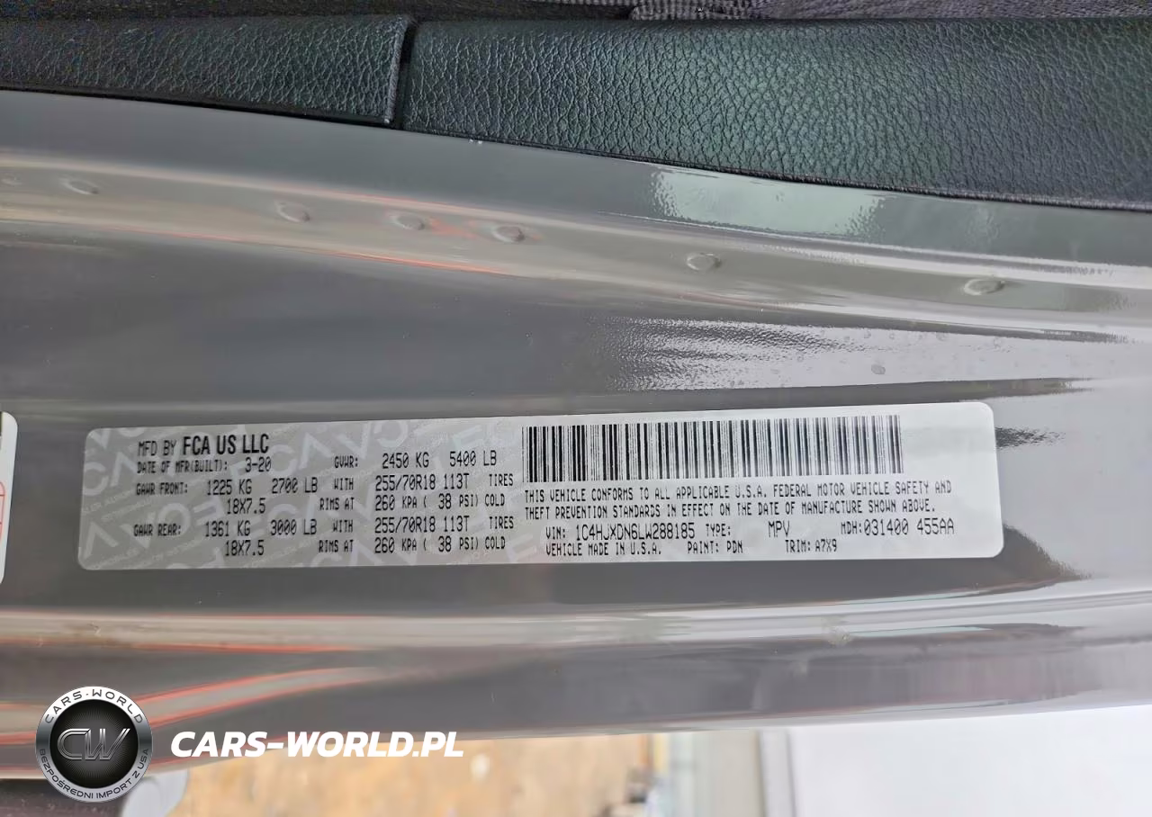 2020 Jeep Wrangler Unlimited Sport VIN:1C4HJXDN6LW288185 - 13
