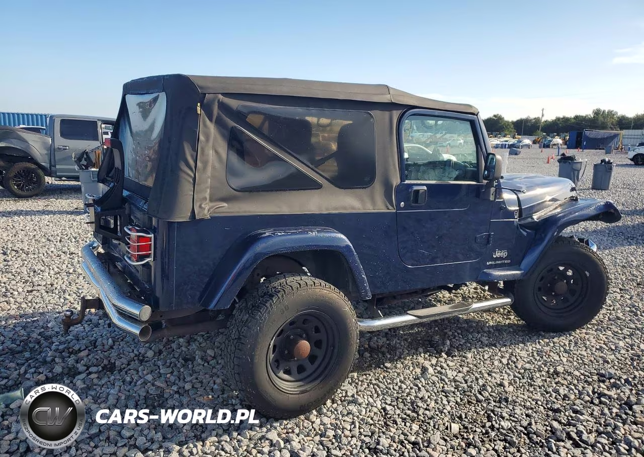 2006 Jeep Wrangler - Tj Unlimited VIN:1J4FA44S86P788935 - 3