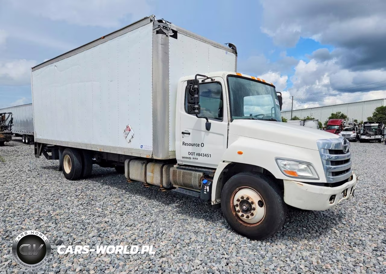 2013 Hino 258-268 - Box Truck VIN:5PVNE8JT7D4S55337 - 4