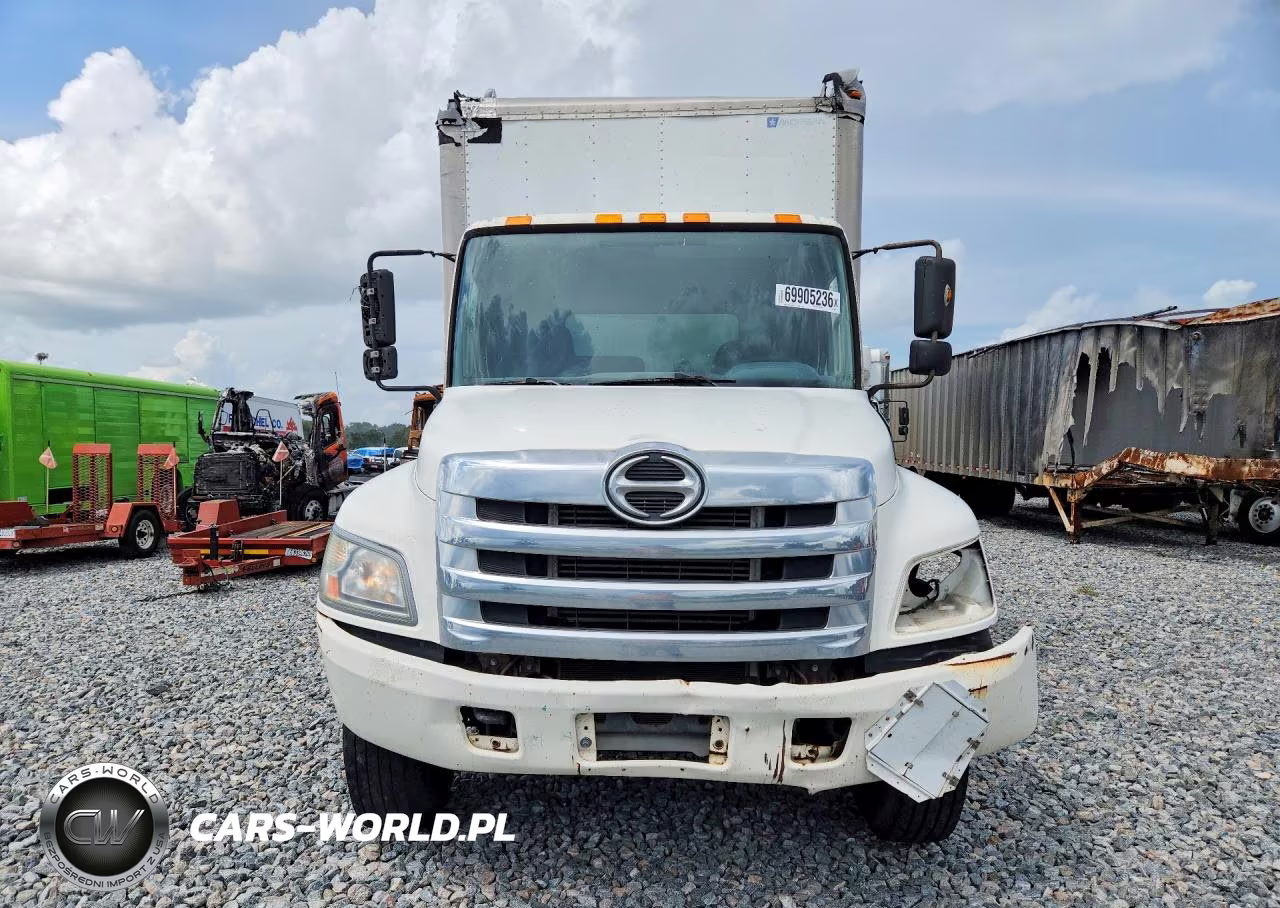 2013 Hino 258-268 - Box Truck VIN:5PVNE8JT7D4S55337 - 5