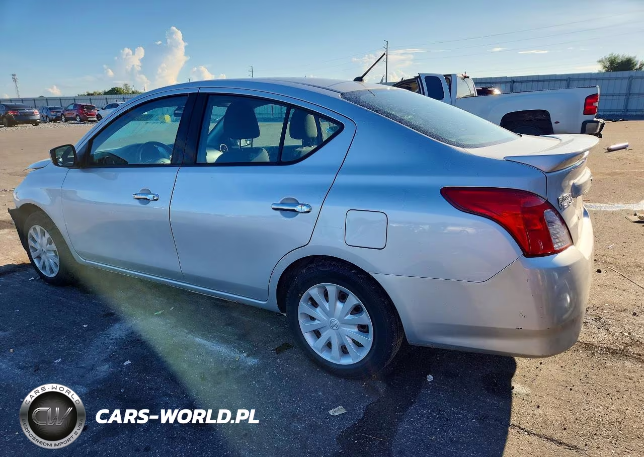 2019 Nissan Versa Sv VIN:3N1CN7AP2KL803372 - 2