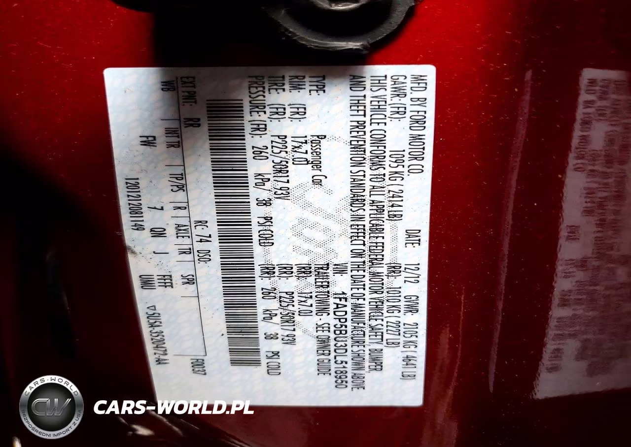 2013 Ford C-Max Sel VIN:1FADP5BU3DL518950 - 14