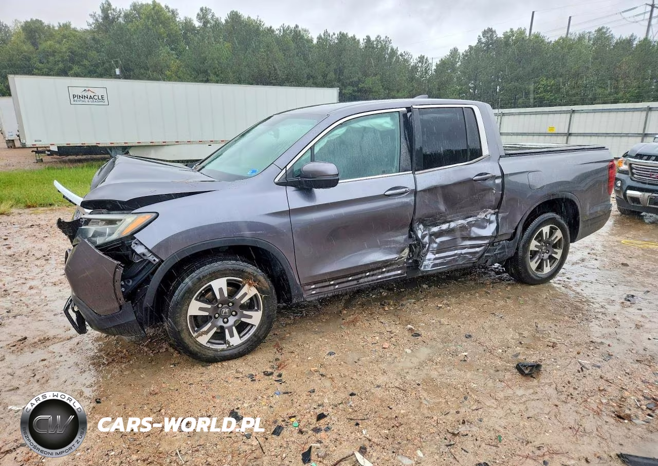 2017 Honda Ridgeline Rtl VIN:5FPYK3F66HB030120 - 1
