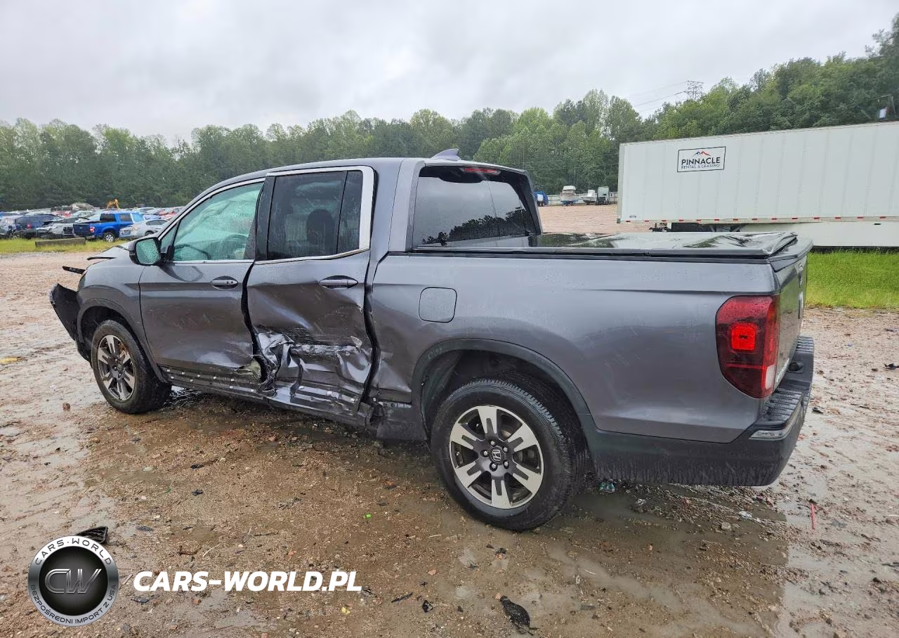 2017 Honda Ridgeline Rtl VIN:5FPYK3F66HB030120 - 2