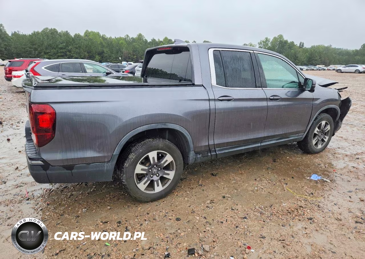 2017 Honda Ridgeline Rtl VIN:5FPYK3F66HB030120 - 3