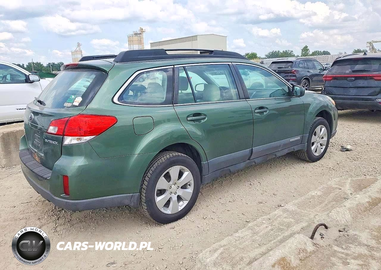 2012 Subaru Outback 2.5I VIN:4S4BRCACXC3205753 - 3