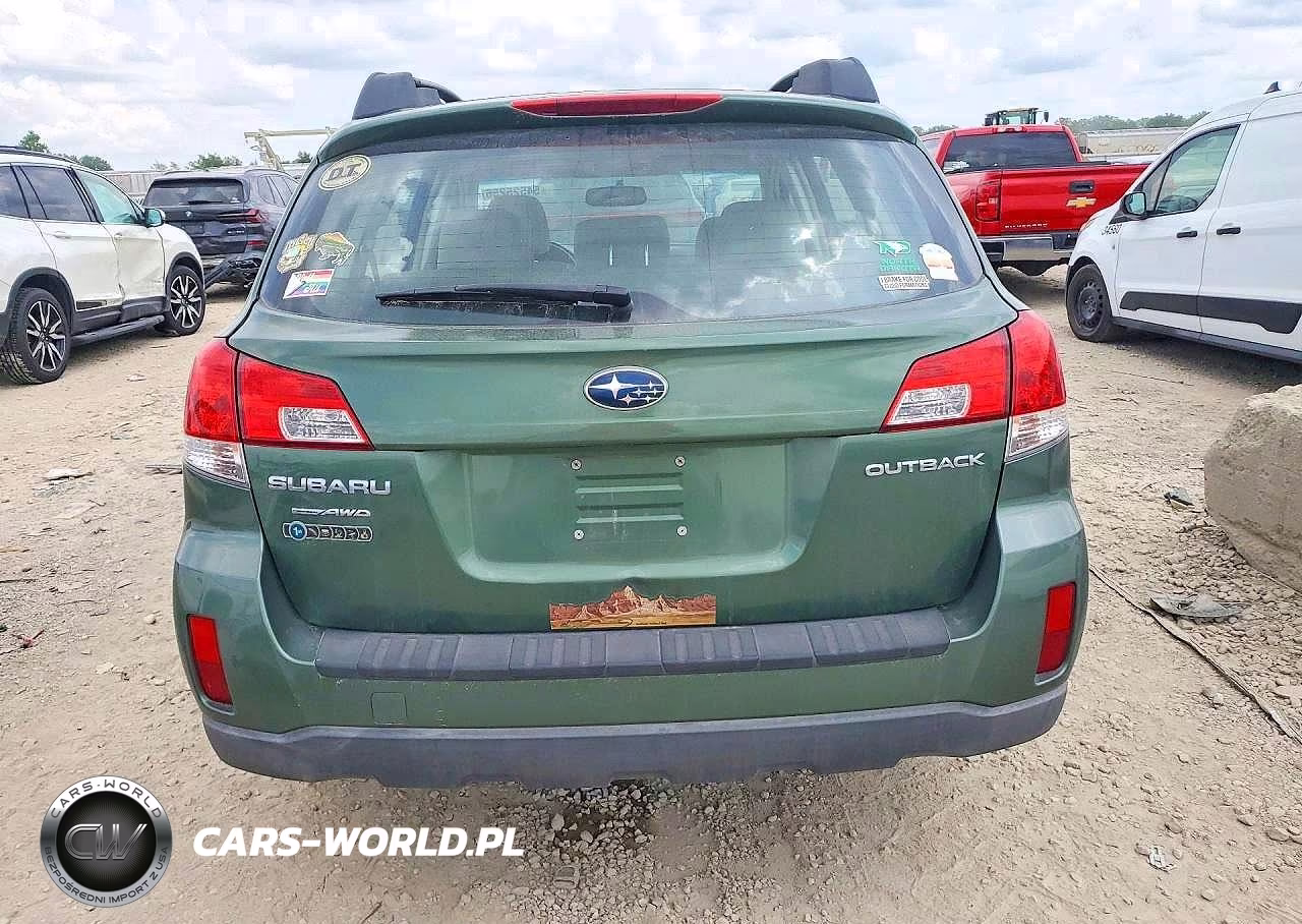 2012 Subaru Outback 2.5I VIN:4S4BRCACXC3205753 - 6