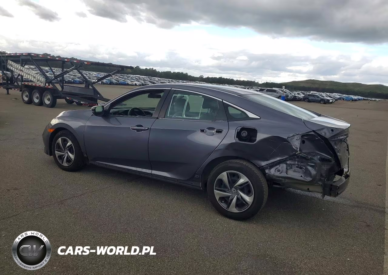 2020 Honda Civic Lx VIN:2HGFC2F69LH599426 - 2