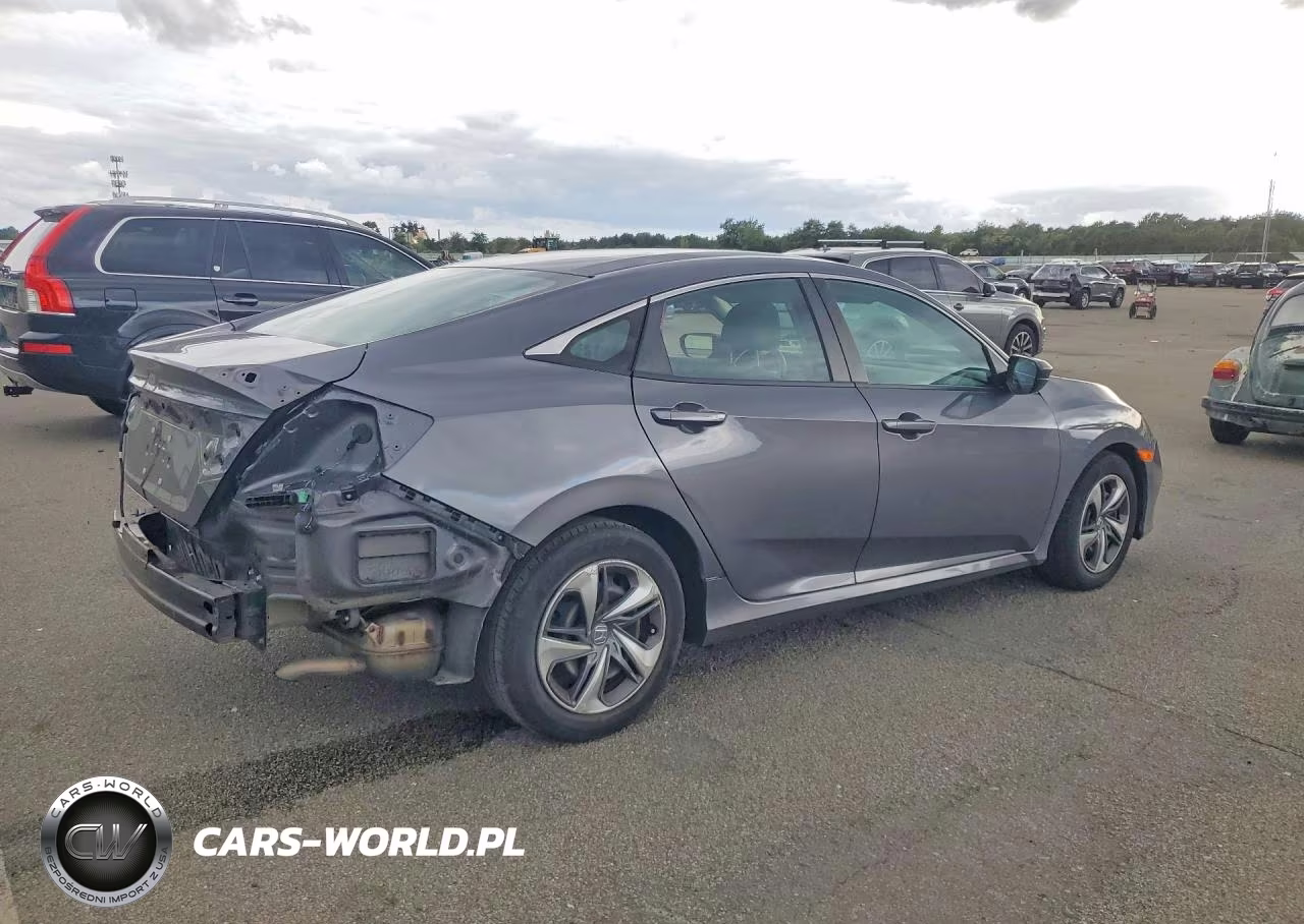 2020 Honda Civic Lx VIN:2HGFC2F69LH599426 - 3