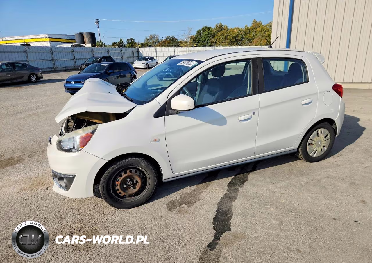 2017 Mitsubishi Mirage Es VIN:ML32A3HJ1HH021900 - 1