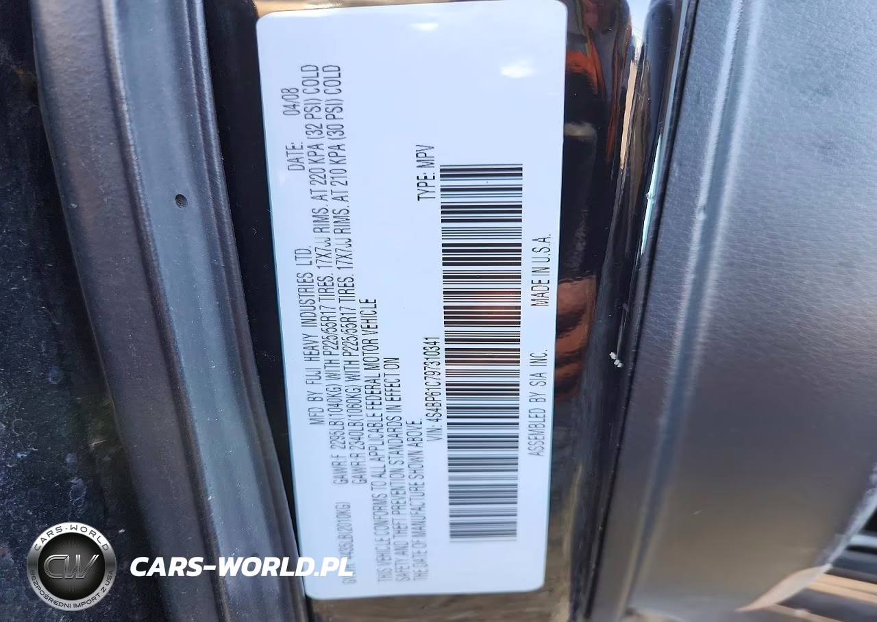 2009 Subaru Outback 2.5I VIN:4S4BP61C797310341 - 13