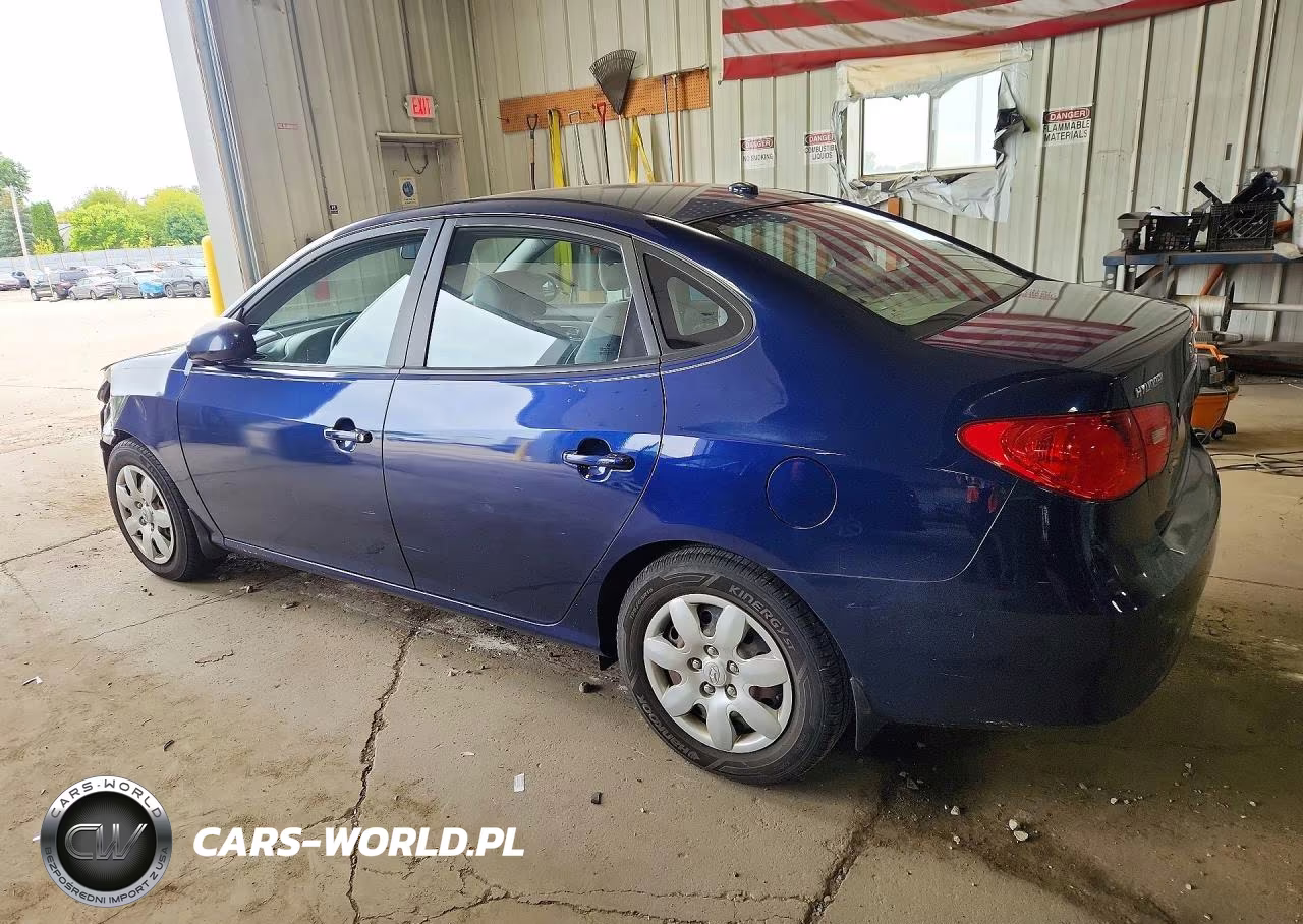2007 Hyundai Elantra Gls VIN:KMHDU46D07U261344 - 2