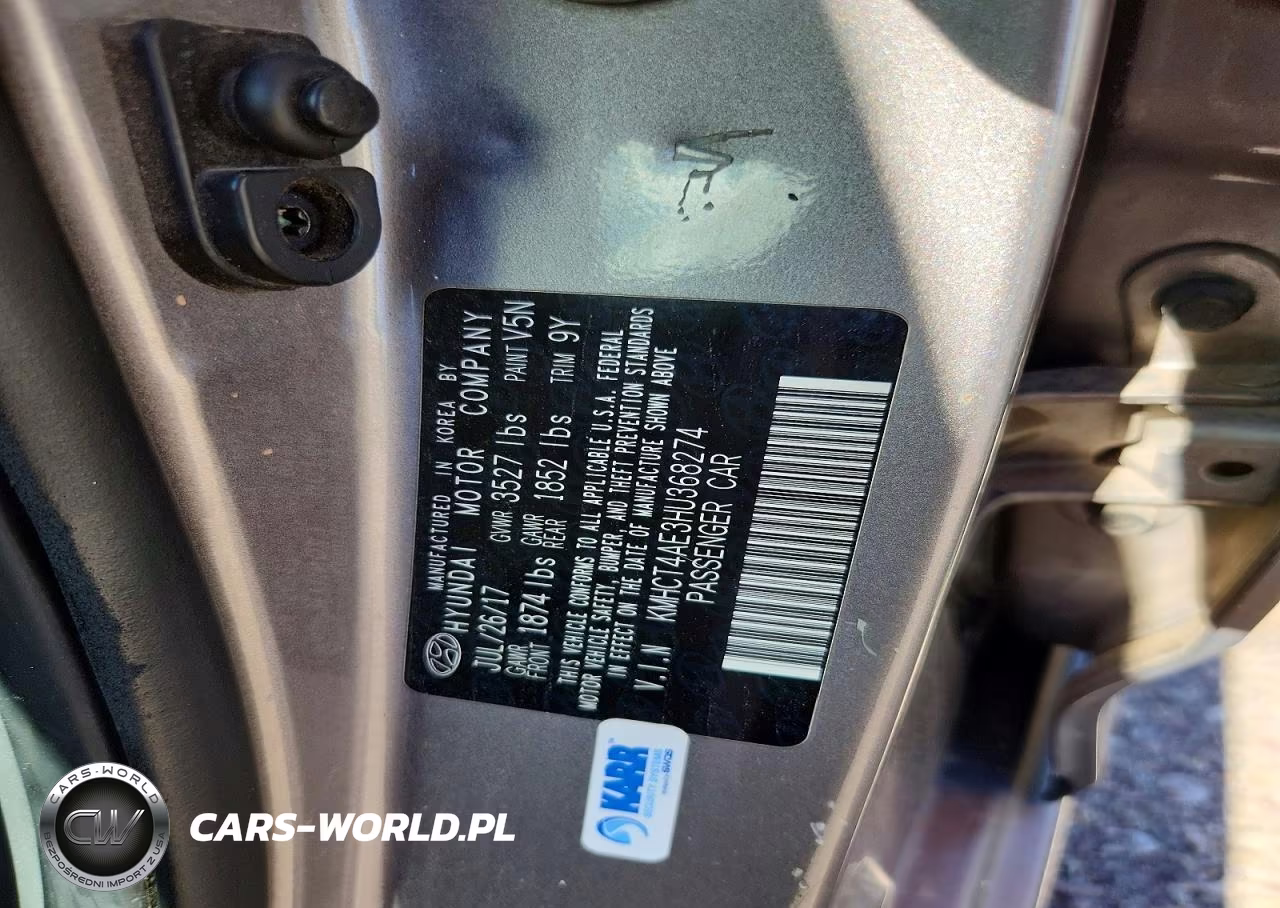 2017 Hyundai Accent Se VIN:KMHCT4AE3HU368274 - 12