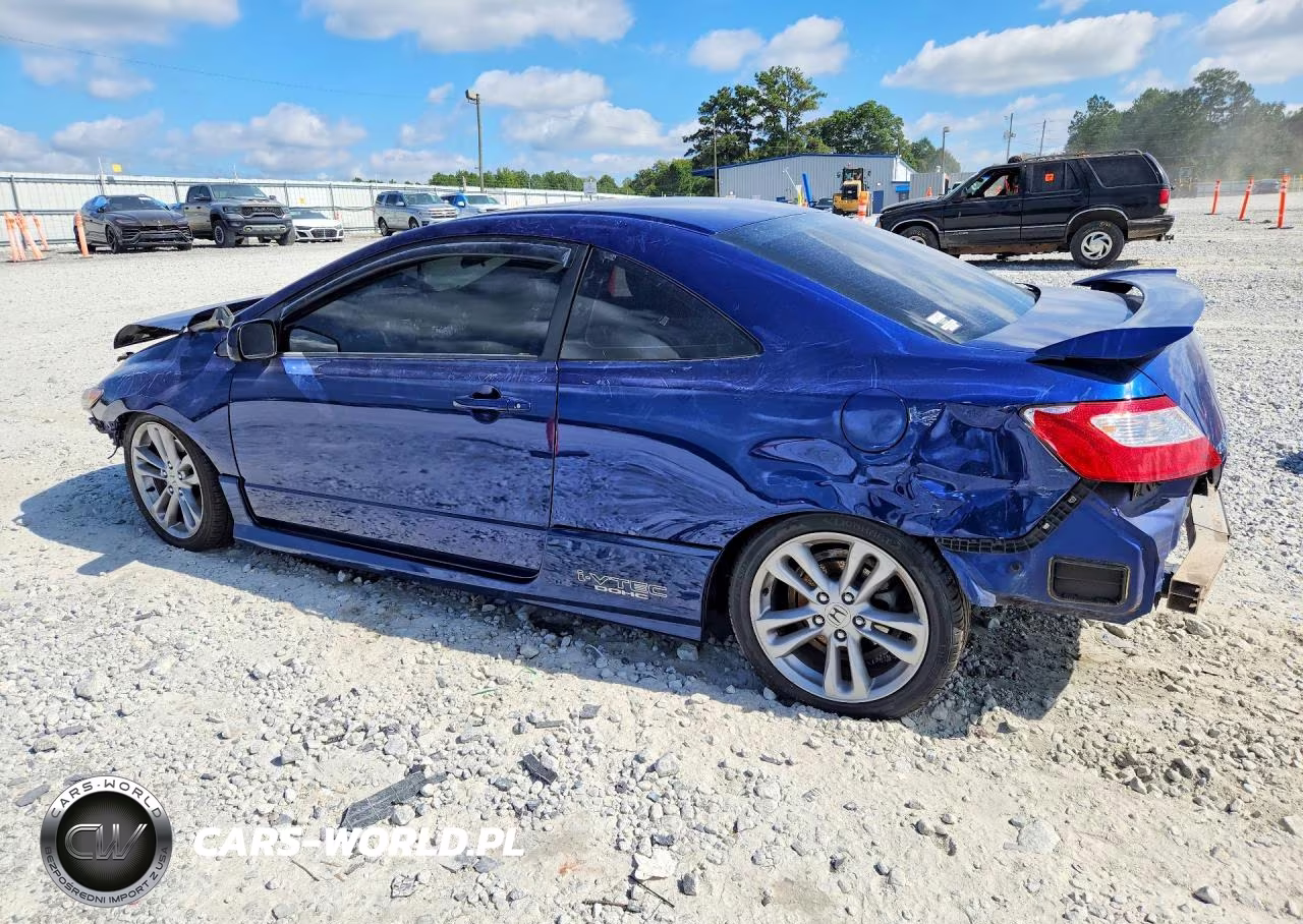 2007 Honda Civic Si VIN:2HGFG21507H709255 - 2