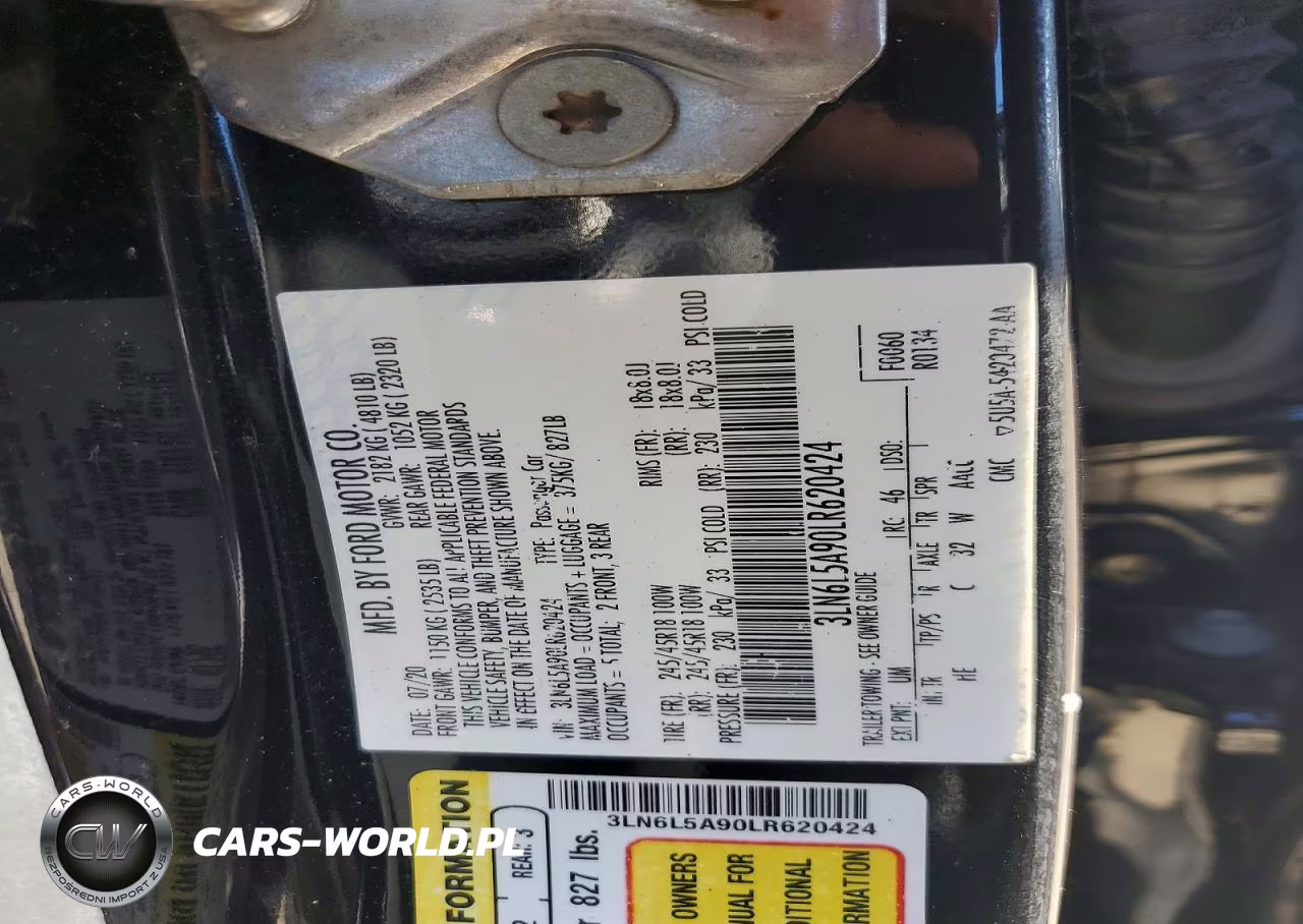 2020 Lincoln Mkz VIN:3LN6L5A90LR620424 - 12