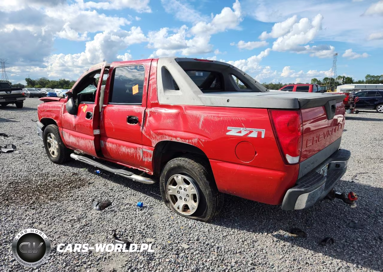 2004 Chevrolet Avalanche K1500 VIN:3GNEK12T14G212413 - 2