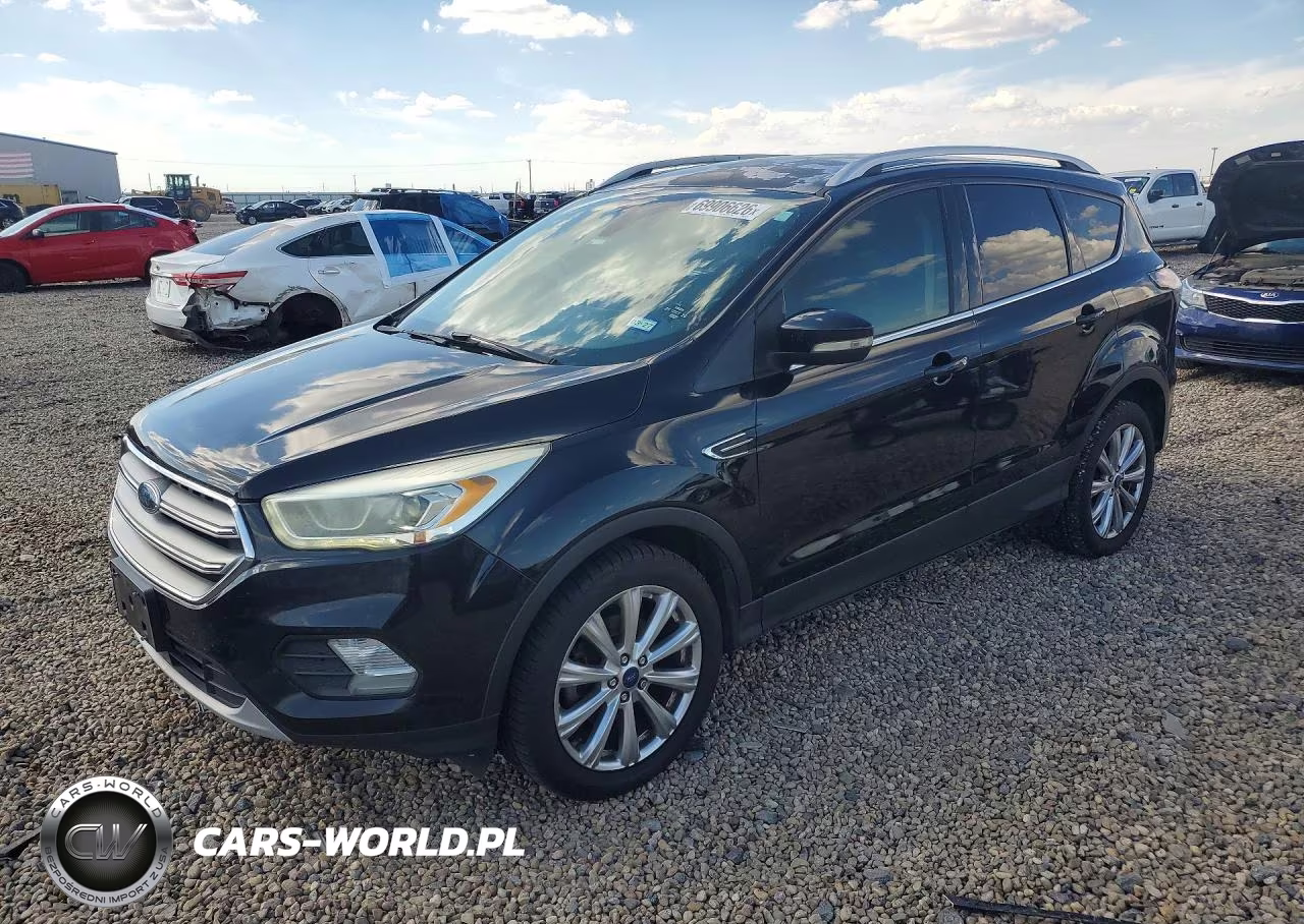 2017 Ford Escape Titanium VIN:1FMCU0JD8HUA93238 - 1