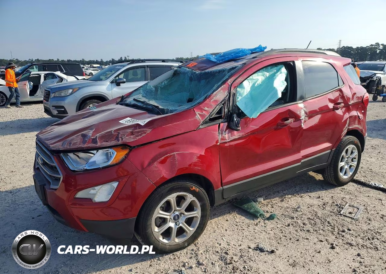 2018 Ford Ecosport Se VIN:MAJ3P1TE9JC222984 - 1