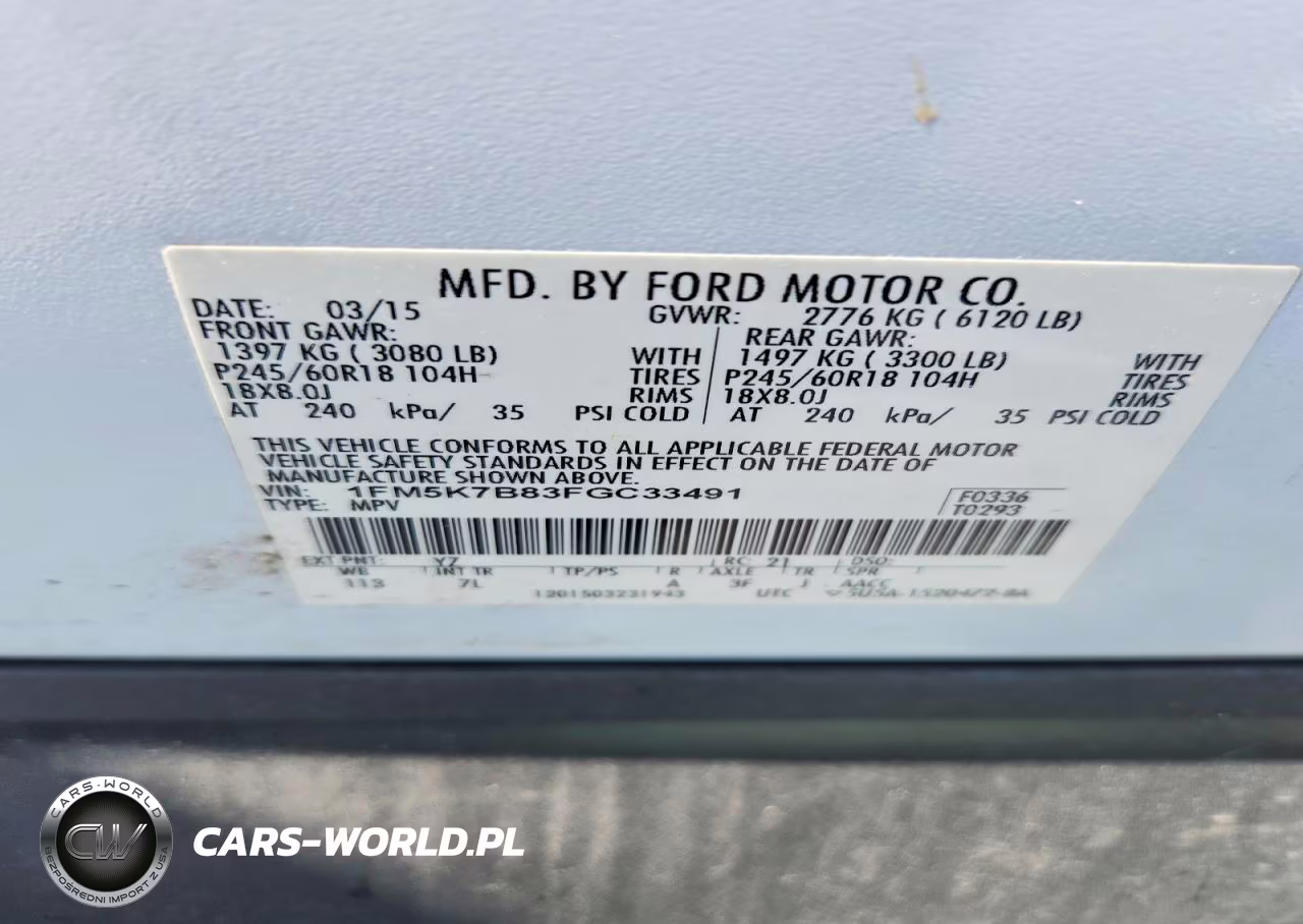2015 Ford Explorer VIN:1FM5K7B83FGC33491 - 13