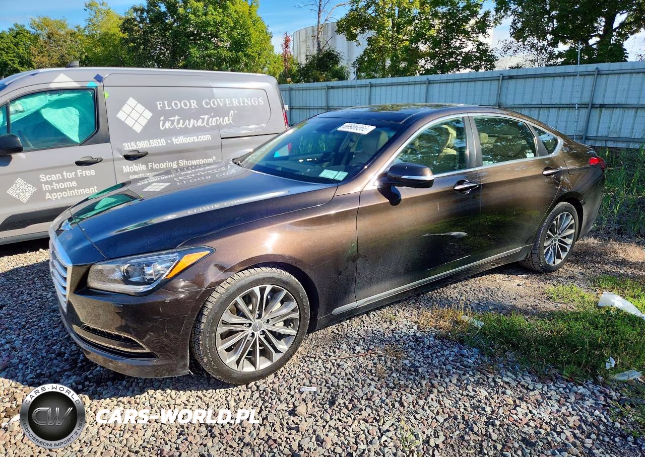 2015 Hyundai Genesis 3.8L VIN:KMHGN4JE1FU020062 - 1