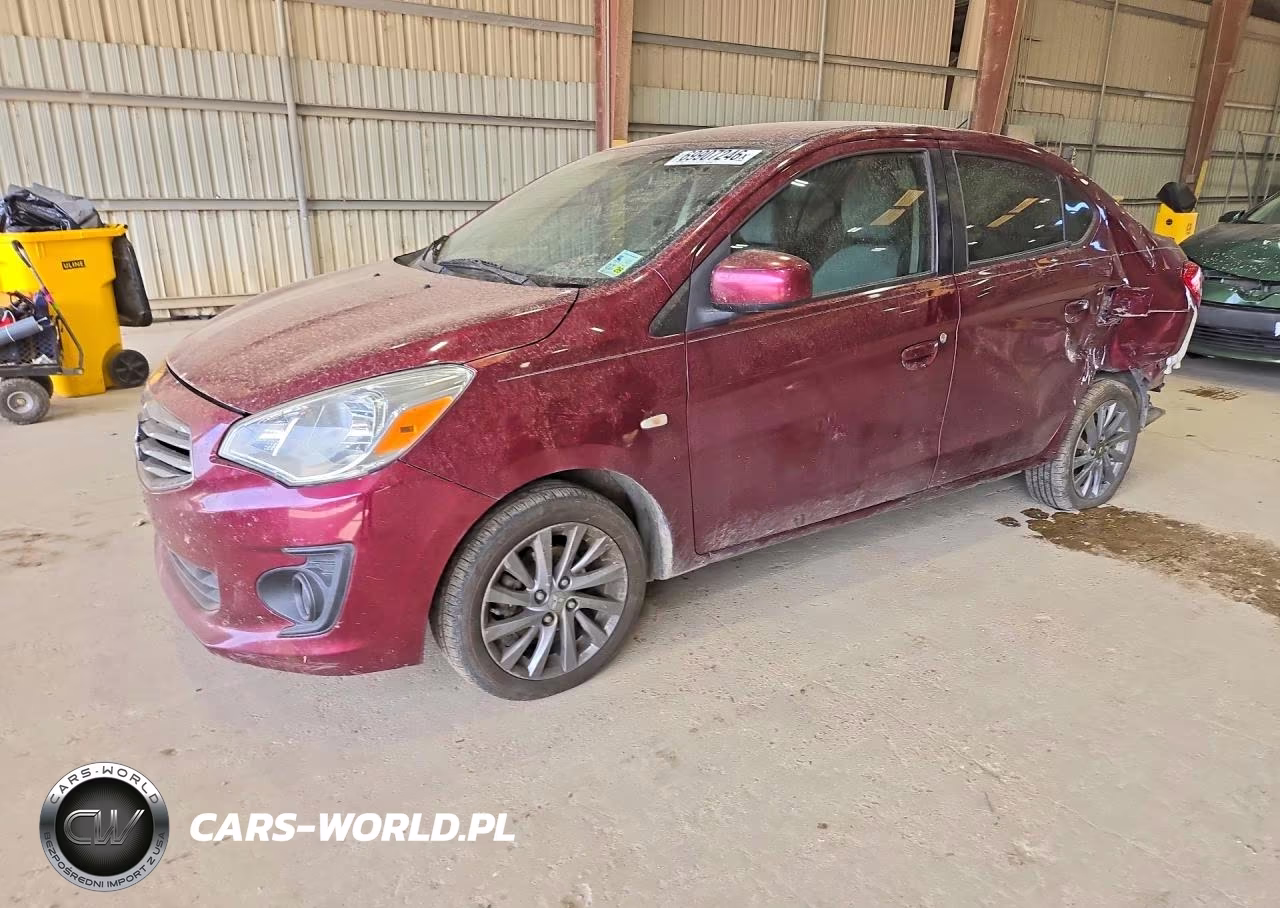 2018 Mitsubishi Mirage G4 Es VIN:ML32F3FJ2JHF09024 - 1