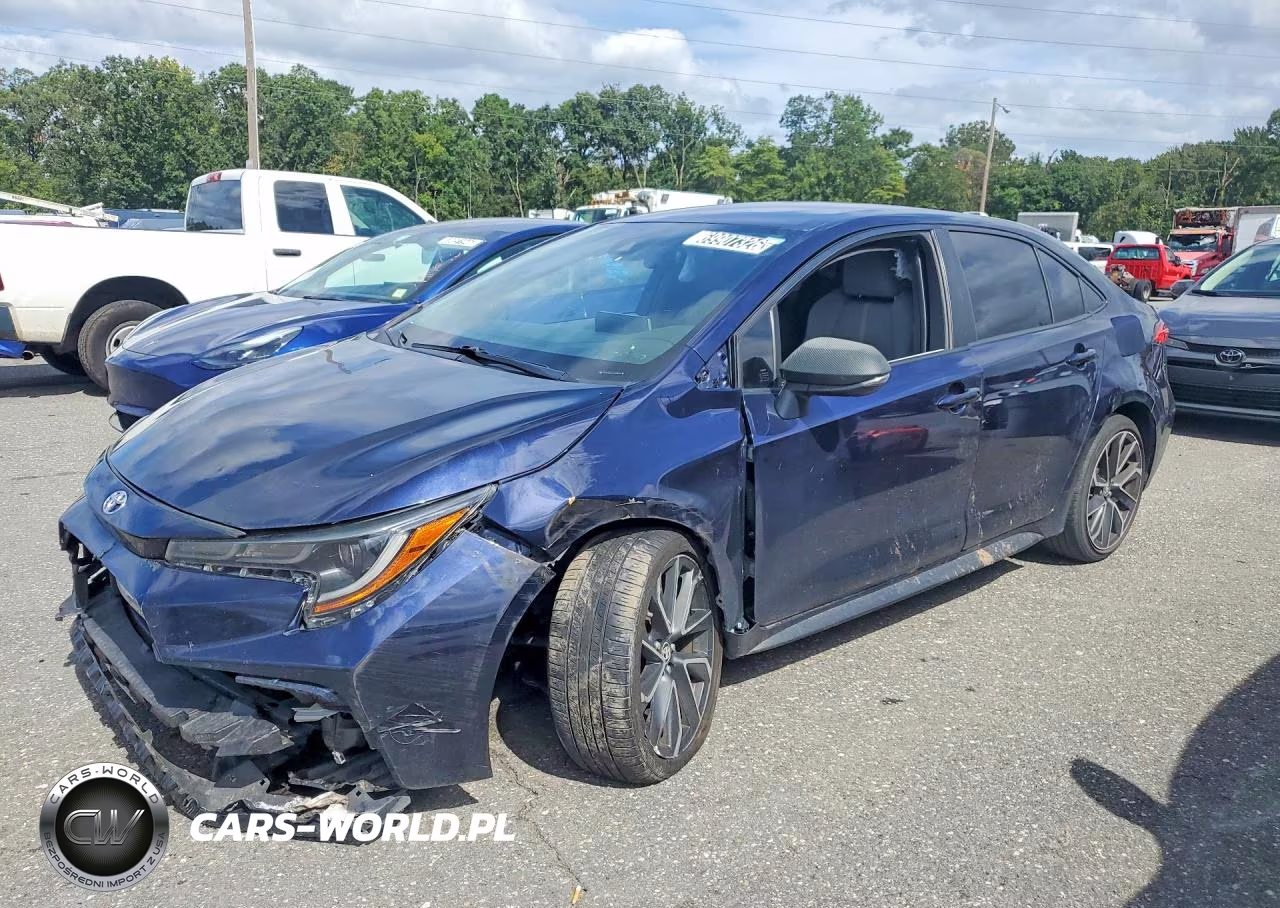 2020 Toyota Corolla Se VIN:JTDS4RCE0LJ013712 - 1