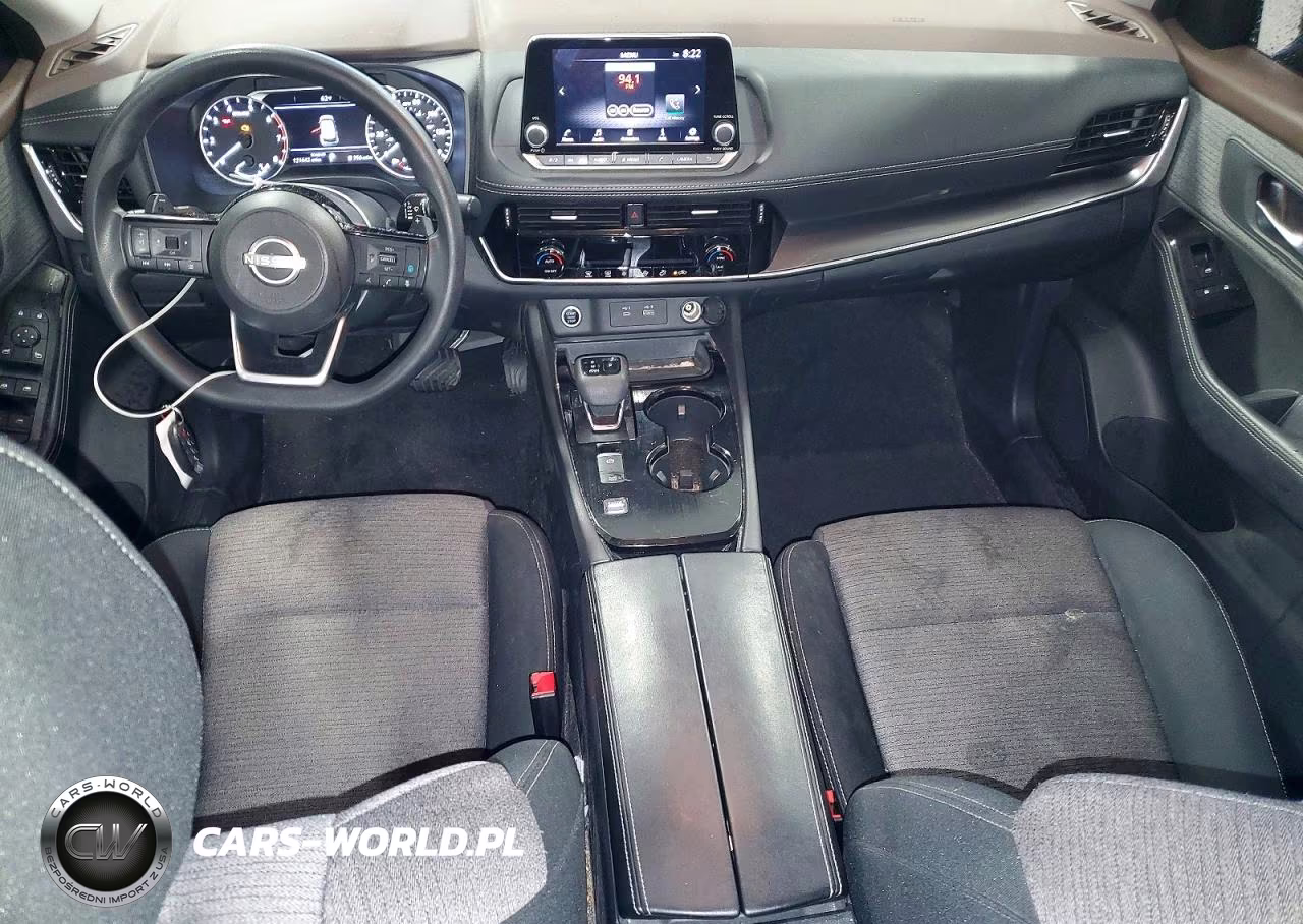 2022 Nissan Rogue Sv VIN:5N1BT3BA6NC733680 - 8