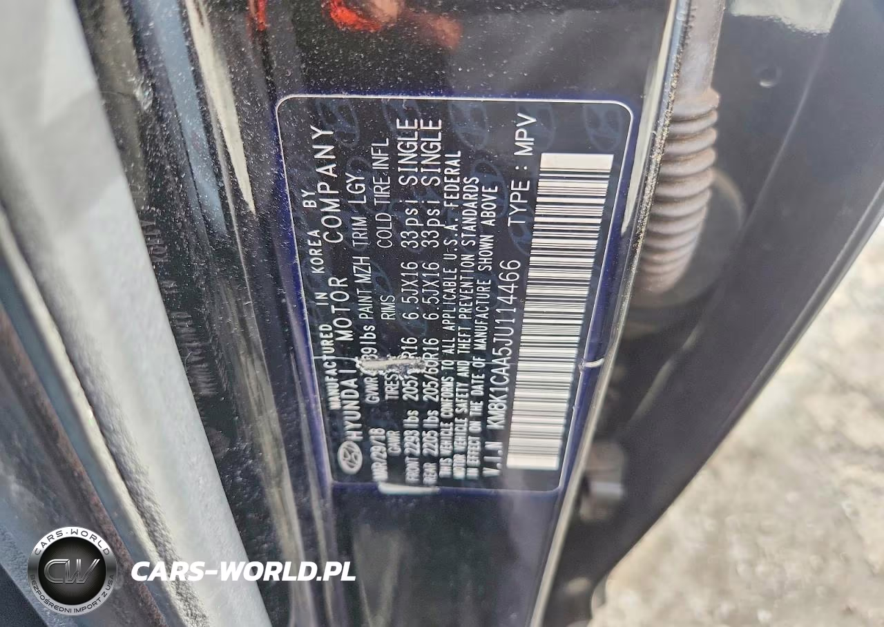 2018 Hyundai Kona Se VIN:KM8K1CAA5JU114466 - 13