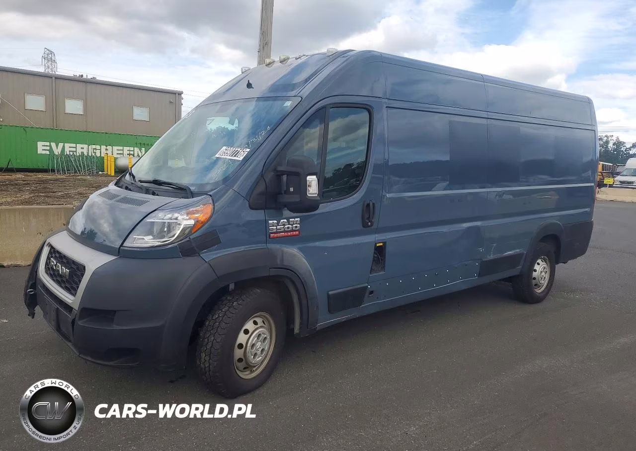 2020 Ram Promaster 3500 Delivery Van VIN:3C6URVJGXLE143721 - 1