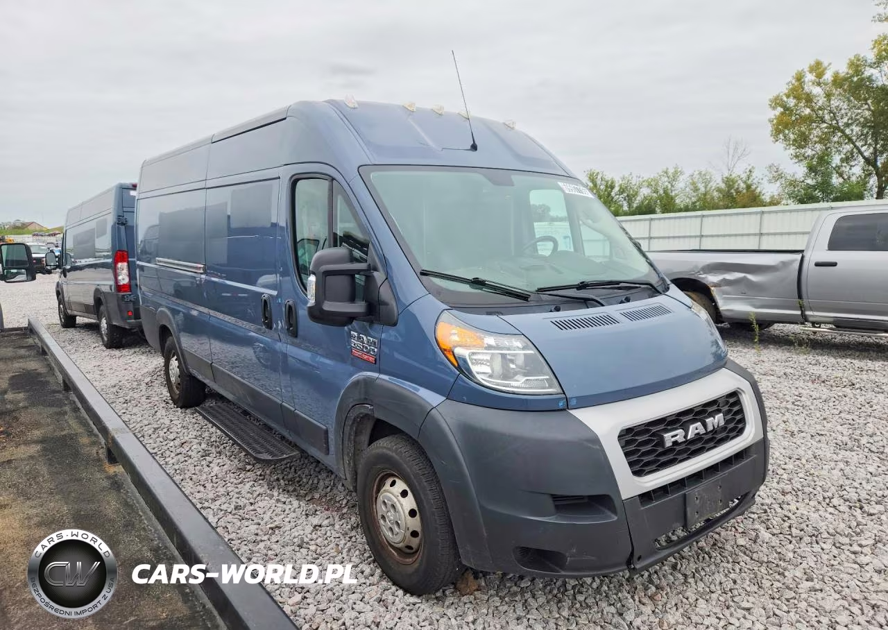2021 Ram Promaster 3500 Delivery Van VIN:3C6FRVJG4ME503012 - 4