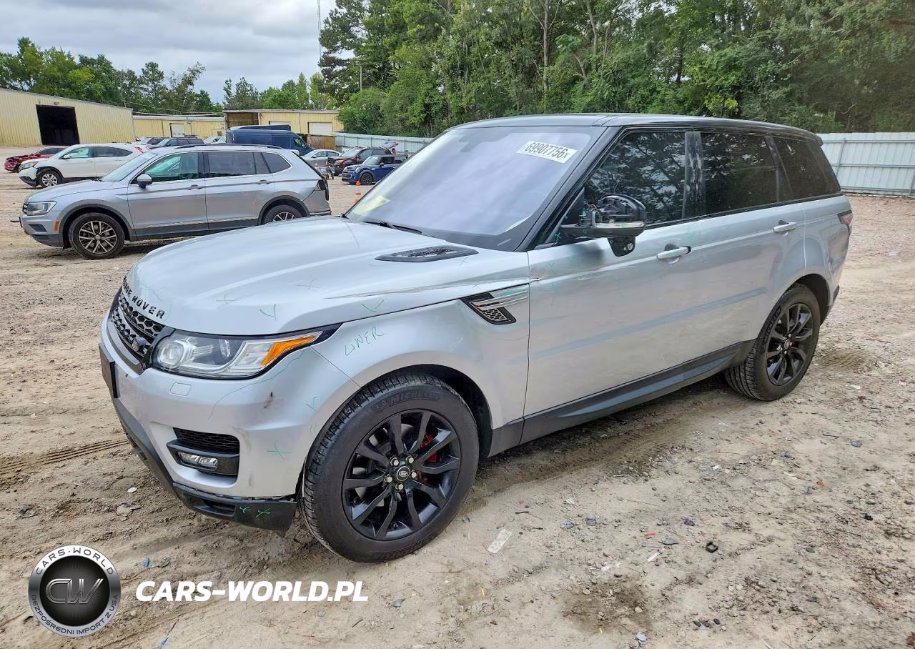 2016 Land Rover Range Rover Sport Hse VIN:SALWR2VF5GA634622 - 1