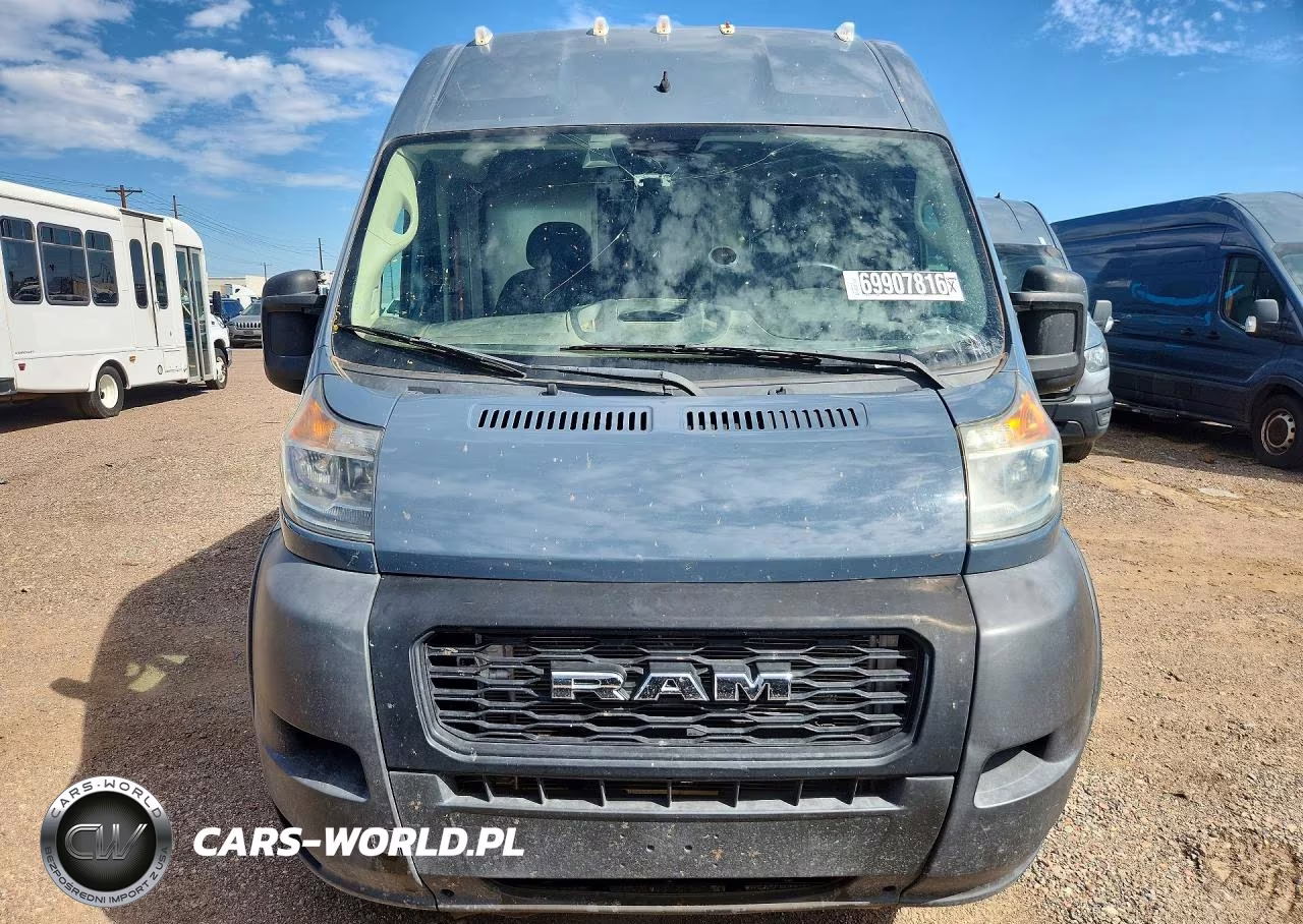 2021 Ram Promaster 3500 Delivery Van VIN:3C6FRVJG0ME503377 - 5