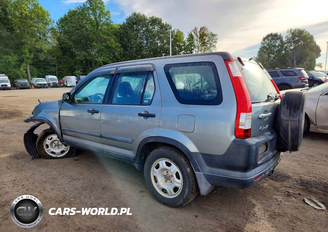 2006 Honda Cr-V Lx VIN:SHSRD78536U429401 - 2