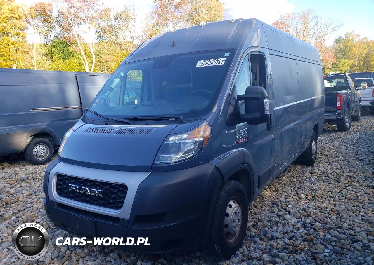 2021 Ram Promaster 3500 Delivery Van VIN:3C6MRVJG0ME536144 - 1