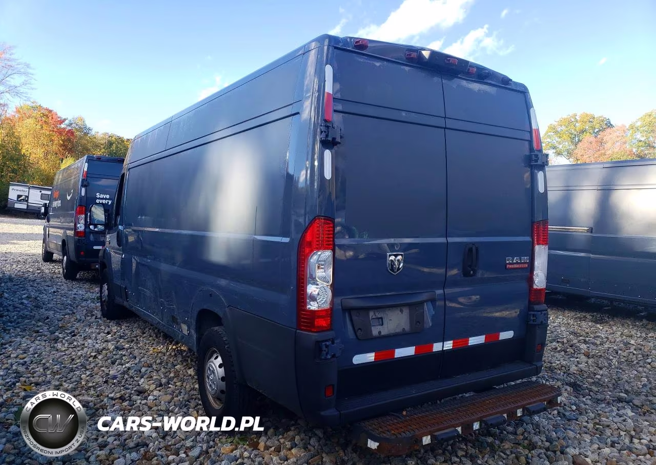 2021 Ram Promaster 3500 Delivery Van VIN:3C6MRVJG0ME536144 - 2