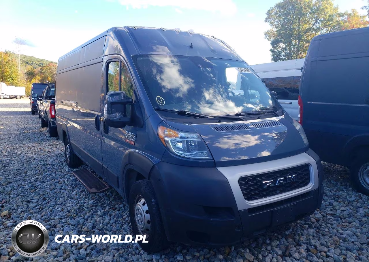 2021 Ram Promaster 3500 Delivery Van VIN:3C6MRVJG0ME536144 - 4