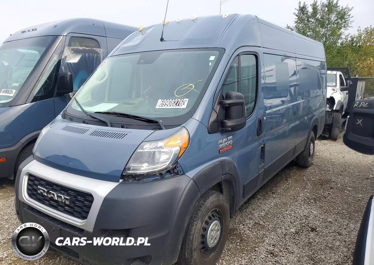 2021 Ram Promaster 3500 Delivery Van VIN:3C6MRVJG1ME580217 - 1