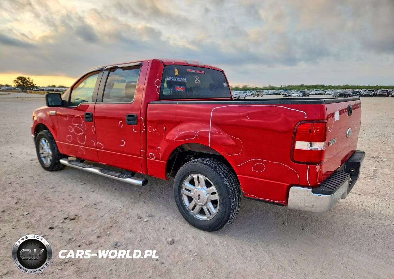 2007 Ford F150 Supercrew VIN:1FTRW12W27KD13837 - 2