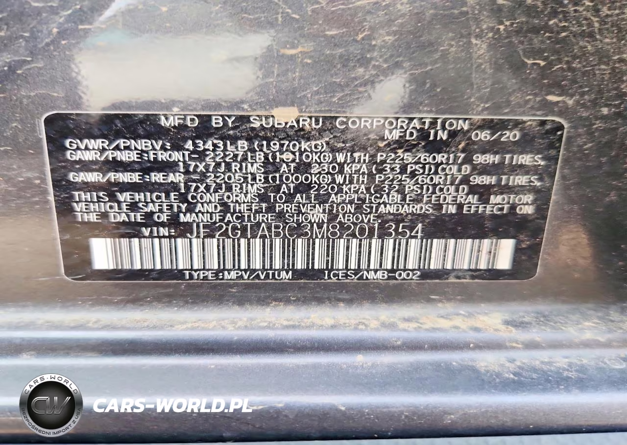 2021 Subaru Crosstrek VIN:JF2GTABC3M8201354 - 13