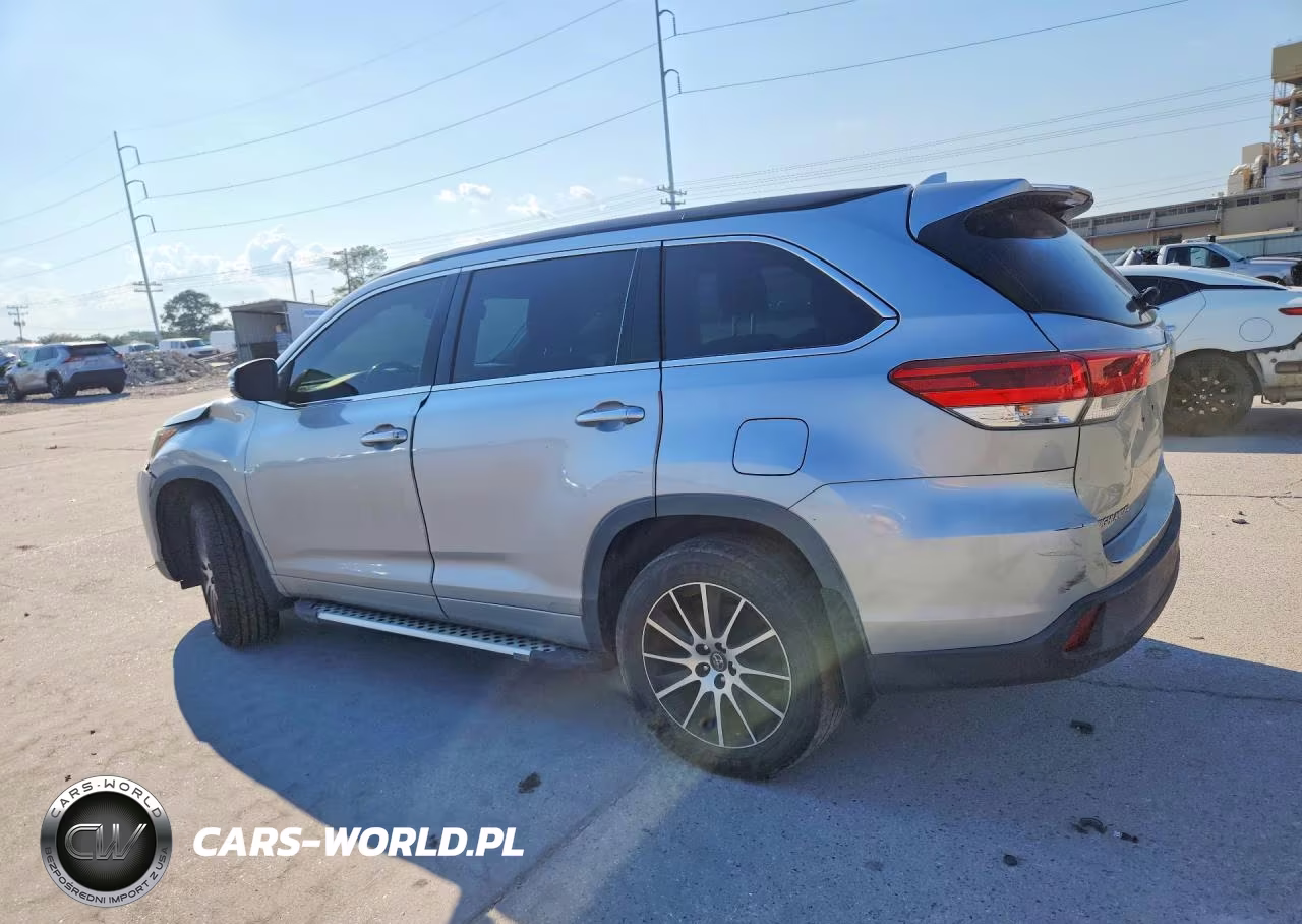 2017 Toyota Highlander Se VIN:5TDKZRFH5HS190306 - 2