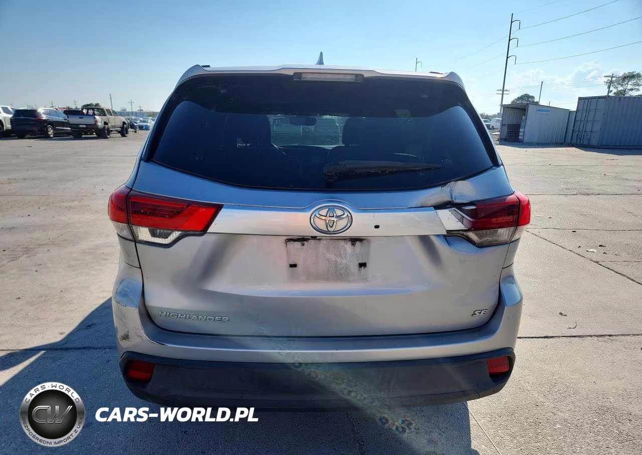 2017 Toyota Highlander Se VIN:5TDKZRFH5HS190306 - 6