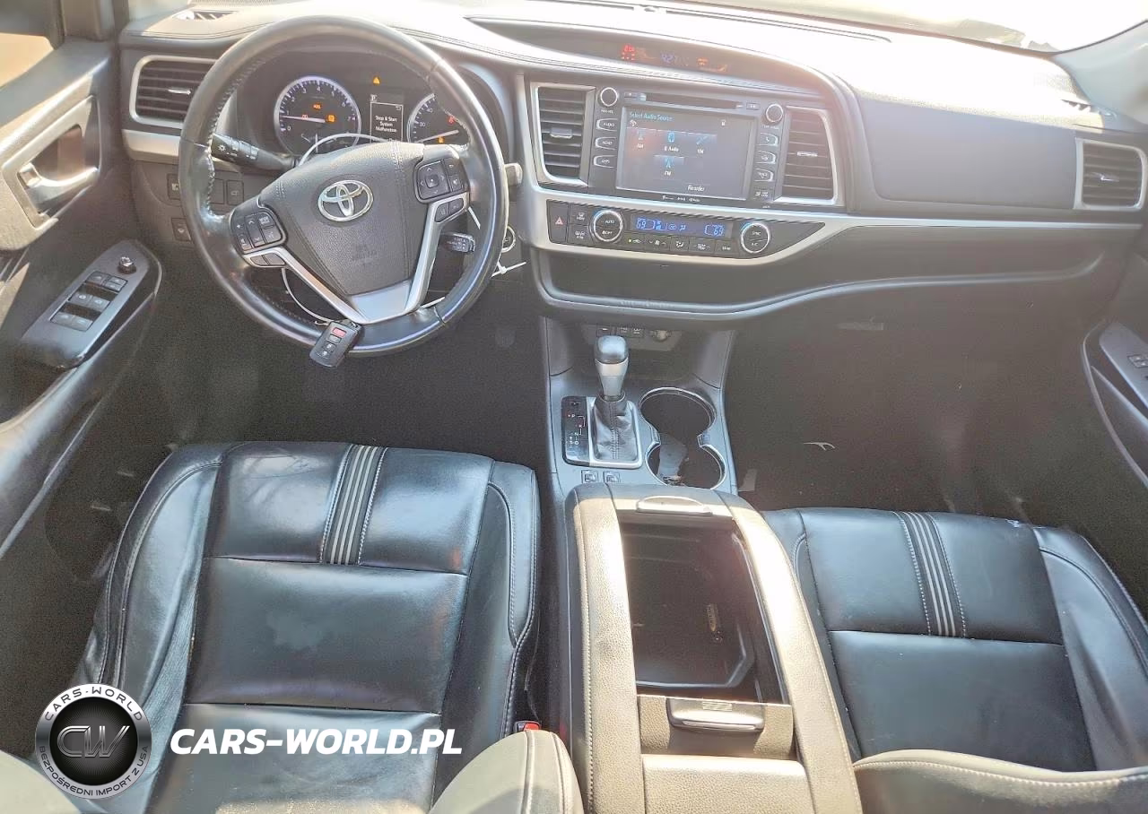 2017 Toyota Highlander Se VIN:5TDKZRFH5HS190306 - 8