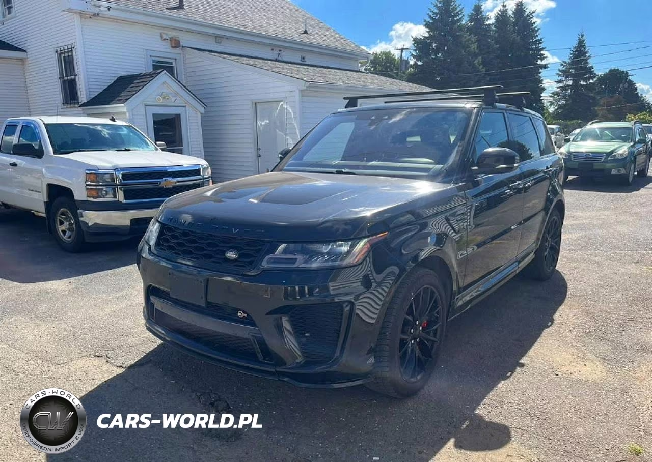 2020 Land Rover Range Rover Sport Svr VIN:SALWZ2RE1LA711806 - 1