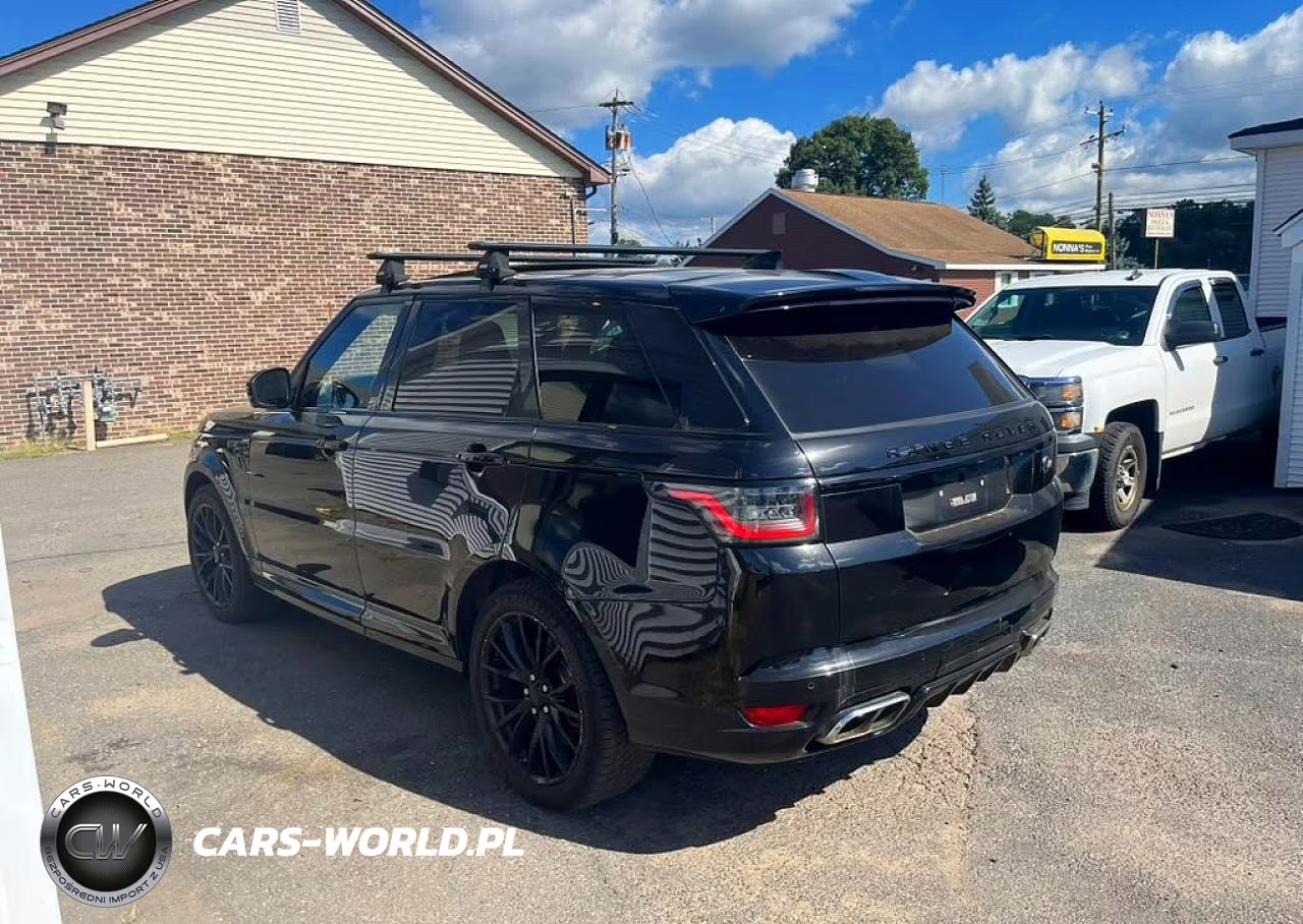 2020 Land Rover Range Rover Sport Svr VIN:SALWZ2RE1LA711806 - 2