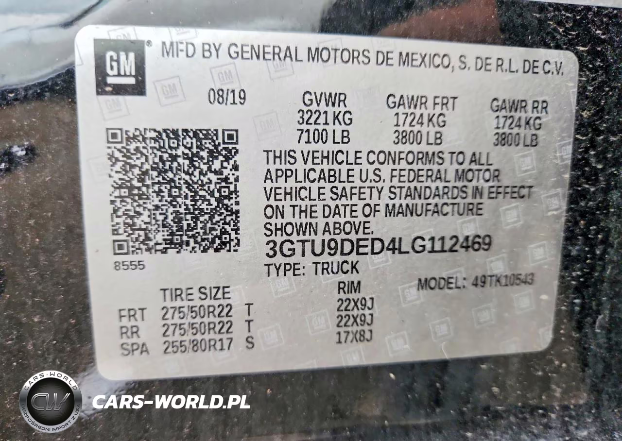 2020 GMC Sierra K1500 Slt VIN:3GTU9DED4LG112469 - 13