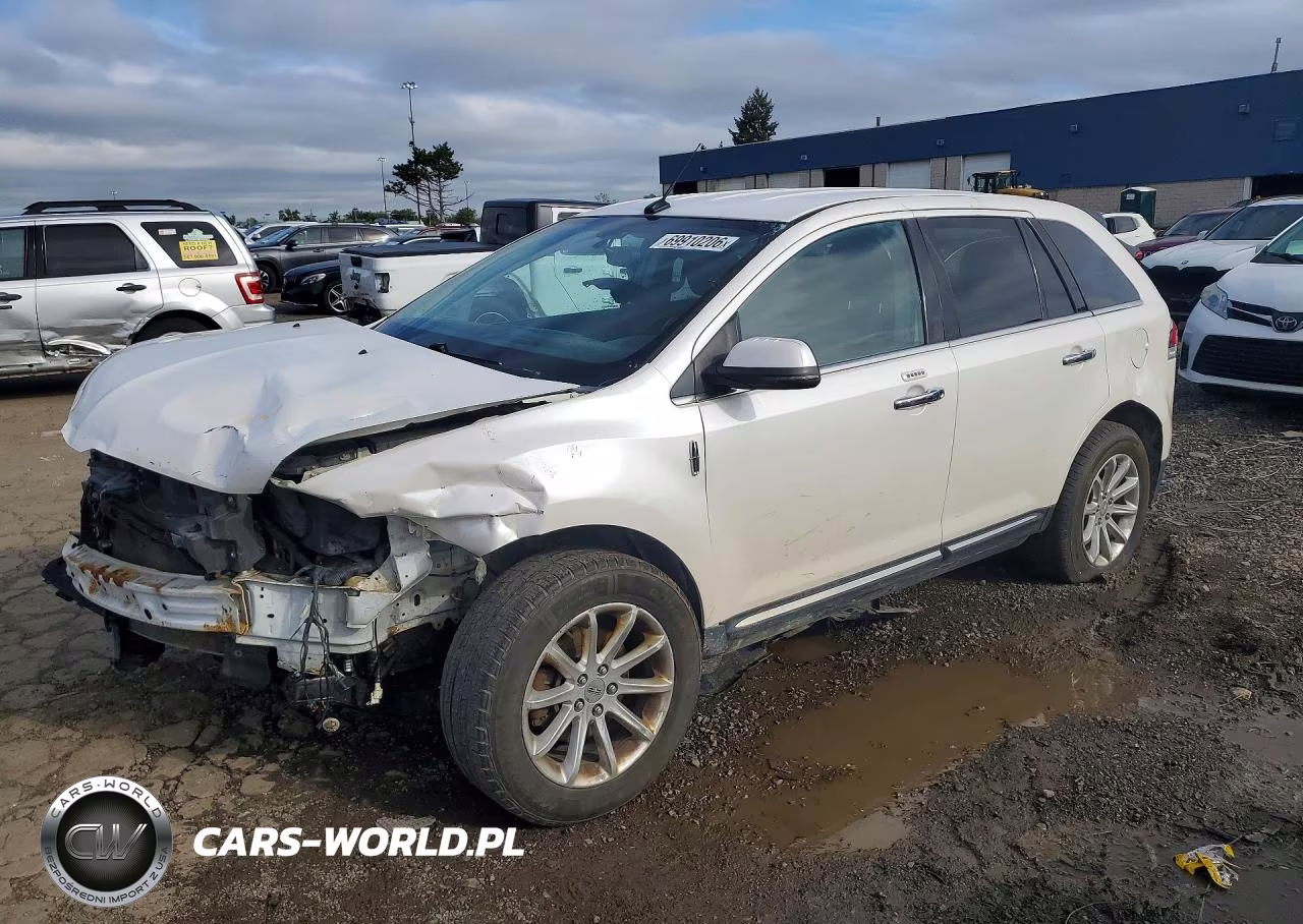 2013 Lincoln Mkx VIN:2LMDJ6JK8DBL30801 - 1