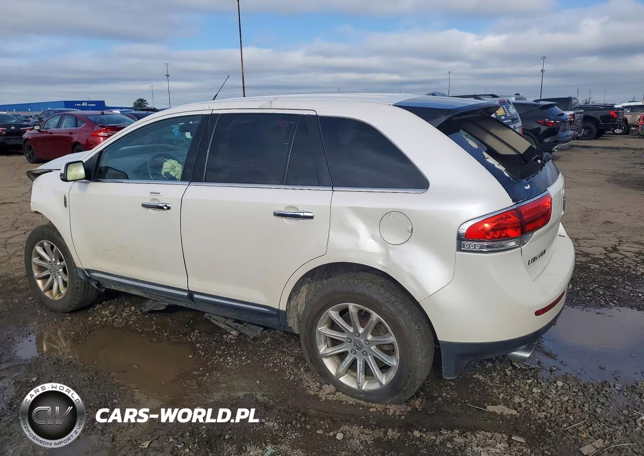 2013 Lincoln Mkx VIN:2LMDJ6JK8DBL30801 - 2