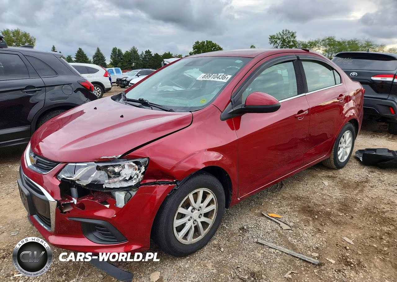2020 Chevrolet Sonic Lt VIN:1G1JD5SB3L4129621 - 1