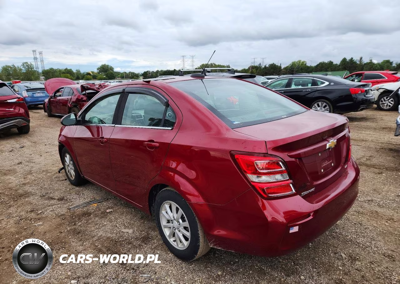 2020 Chevrolet Sonic Lt VIN:1G1JD5SB3L4129621 - 2