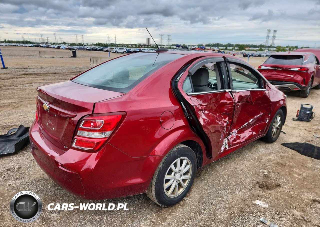 2020 Chevrolet Sonic Lt VIN:1G1JD5SB3L4129621 - 3